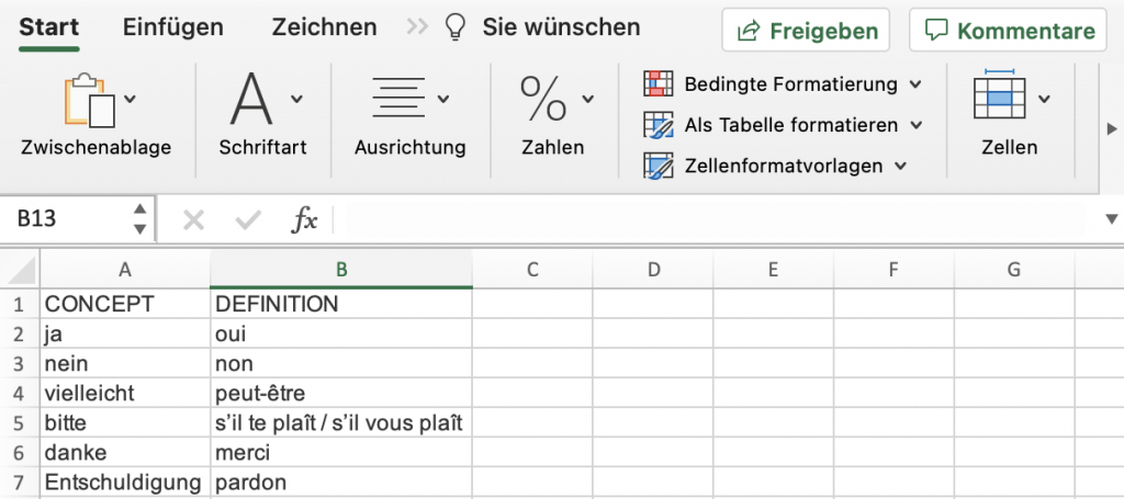 xml notepad deutsch